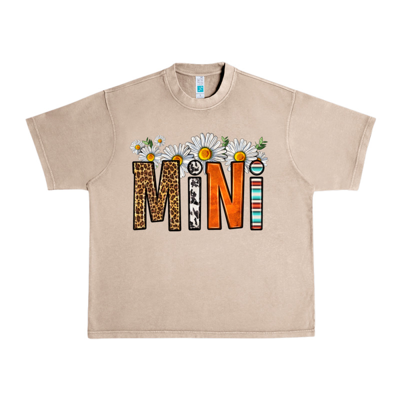 Western Daisies Mini Urban Heavy Tee by HRA Design Shop | Teevron