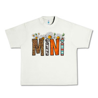 Pistachio western daisies mini Urban Heavy Tee - HRA Design Shop