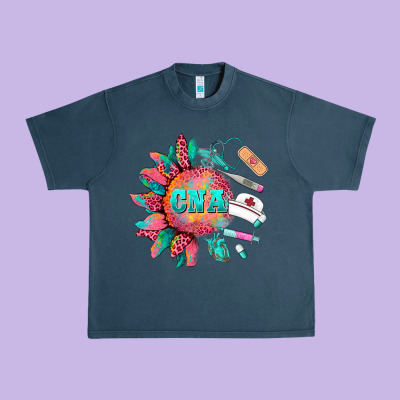 Western Certified Nurse Asistant  Medical Instruments Urban Heavy Tee Designed By Barkaloodesign