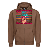 Chestnut nail boss Zipper Hoodie - Artiststas