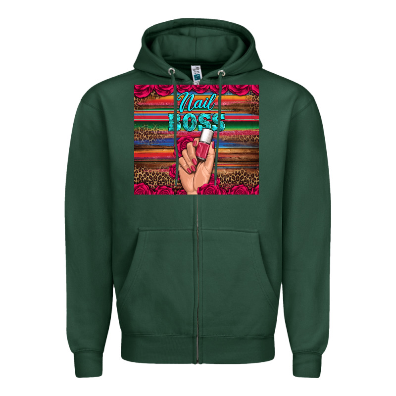 Nail Boss Zipper Hoodie by Artiststas | Teevron
