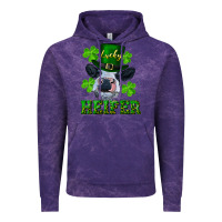Cloud Purple lucky heifer Vintage Hoodie - RanaPortraitStore