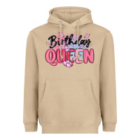 Mushroom birthday queen Heavyweight Hoodie - MaliasSmallBusiness