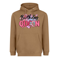 Toasted Coconut birthday queen Heavyweight Hoodie - MaliasSmallBusiness