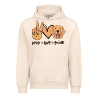 Sandshell Peace Love Golden Urban Hoodie - Bettercallsaul