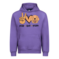 Tulip Peace Love Golden Urban Hoodie - Bettercallsaul