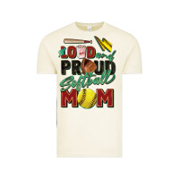 Vintage Arctic loud and proud softball mom Vintage Tee - Zillion Design Studio
