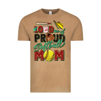 Vintage Camel loud and proud softball mom Vintage Tee - Zillion Design Studio