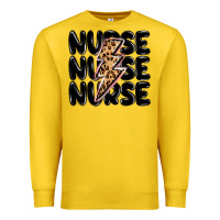 Lemon nurse lightning bolt Premium Sweatshirt - MaliasSmallBusiness