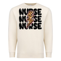 Sandshell nurse lightning bolt Premium Sweatshirt - MaliasSmallBusiness