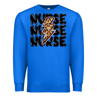 True Royal nurse lightning bolt Premium Sweatshirt - MaliasSmallBusiness