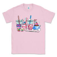Bubblegum Pink dentist coffee cups Classic Tee - AdoDesignShop