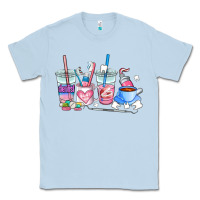 Dusty Blue dentist coffee cups Classic Tee - AdoDesignShop