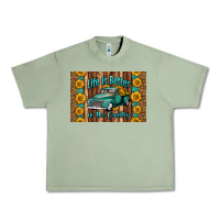 Oil Green life is better in the country skinny metal can holder Urban Heavy Tee - HRA Design Shop