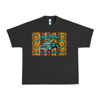 Pigment Black life is better in the country skinny metal can holder Urban Heavy Tee - HRA Design Shop