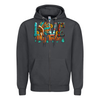 Smoke love my tribe native american indian headdress Zipper Hoodie - Artiststas