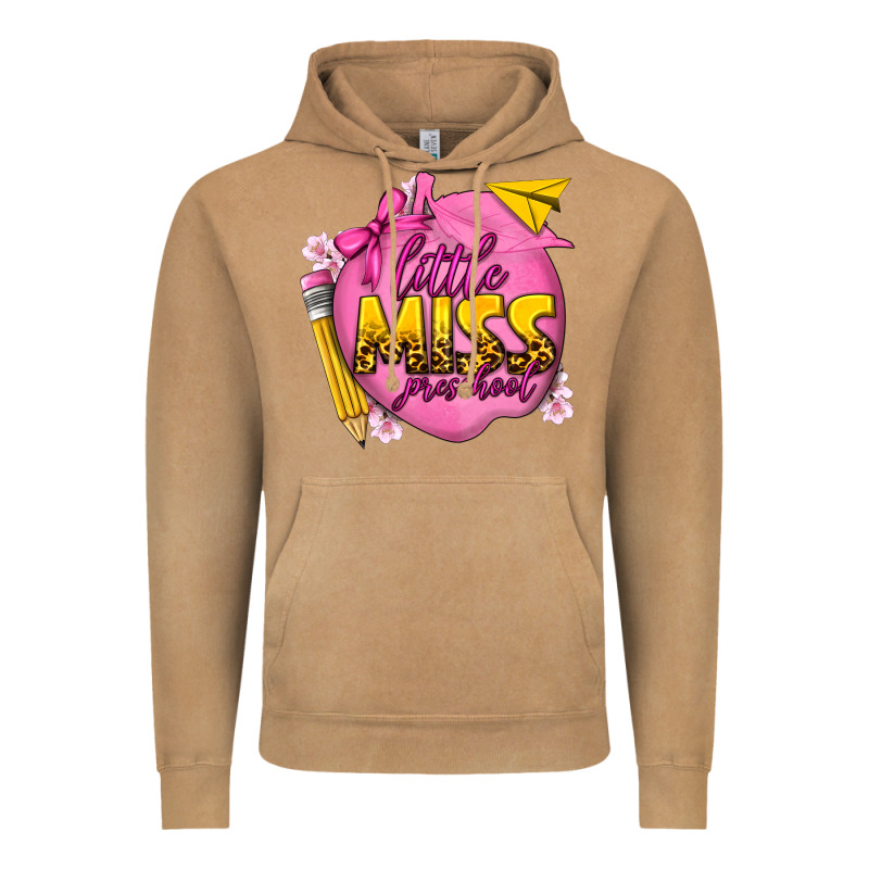 Little Miss Preschool Vintage Hoodie by texasbilliewilder | Teevron