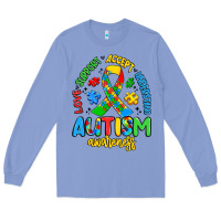 Colony Blue love support accept understand autism awareness Long Sleeve Tee - Artiststas
