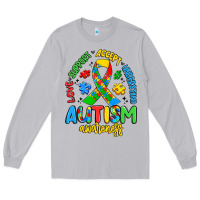Moon Dust love support accept understand autism awareness Long Sleeve Tee - Artiststas