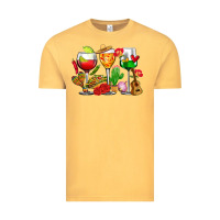 Vintage Mustard mexico wine glasses cups Vintage Tee - CTS Tumbler Store