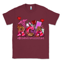 Burgundy valentines day rca resident care assistant Classic Tee - AdoDesignShop