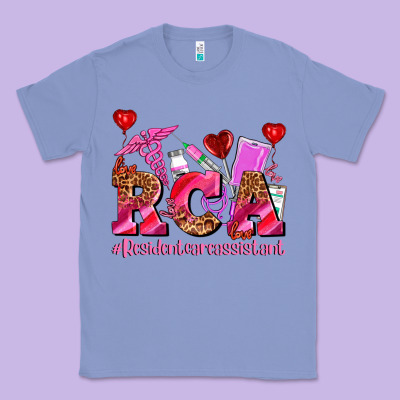 Valentines Day Rca Resident Care Assistant Classic Tee Designed By Adodesignshop