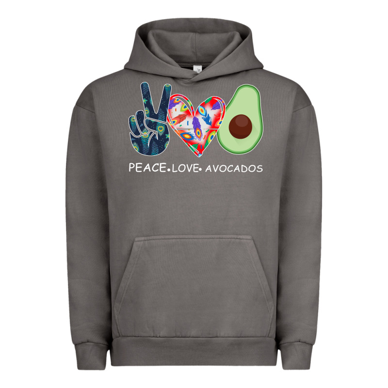 Peace Love Avocados Urban Hoodie by Bettercallsaul | Teevron