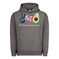 Pigment Tornado PEACE LOVE AVOCADOS Urban Hoodie - Bettercallsaul