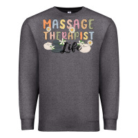 Charcoal Heather massage therapist life Premium Sweatshirt - MaliasSmallBusiness