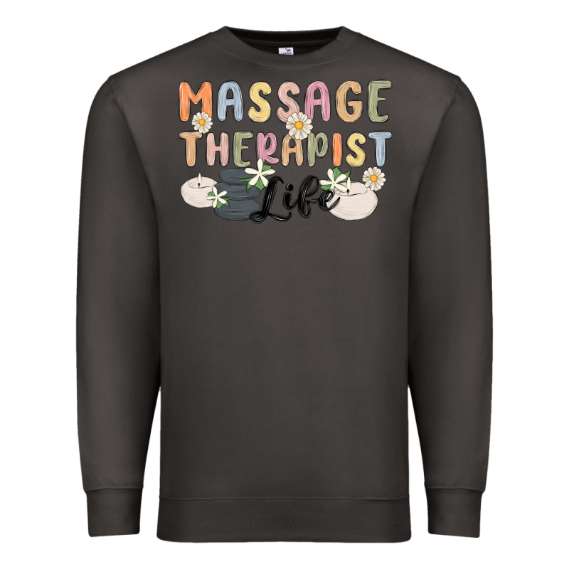 Massage Therapist Life Premium Sweatshirt by MaliasSmallBusiness | Teevron