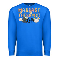 True Royal massage therapist life Premium Sweatshirt - MaliasSmallBusiness