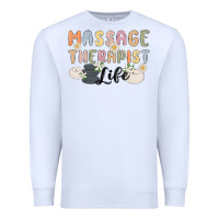 White massage therapist life Premium Sweatshirt - MaliasSmallBusiness
