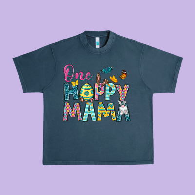One Hoppy Mama Urban Heavy Tee Designed By Neo Western