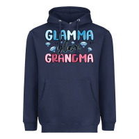 Navy glamma glam grandma Heavyweight Hoodie - MaliasSmallBusiness