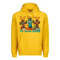 Lemon fall for jesus he never leaves Premium Hoodie - BundleAndBundleShop