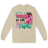 Mushroom her fight is our fight Long Sleeve Tee - Artiststas