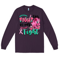 Plum her fight is our fight Long Sleeve Tee - Artiststas