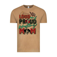 Vintage Camel loud and proud wrestling mom Vintage Tee - Zillion Design Studio