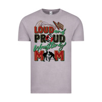 Vintage Zinc loud and proud wrestling mom Vintage Tee - Zillion Design Studio