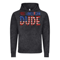 Vintage Black all american dude Vintage Hoodie - Zillion Design Studio