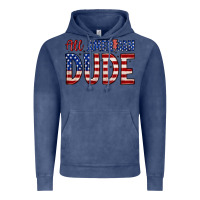 Vintage Denim all american dude Vintage Hoodie - Zillion Design Studio