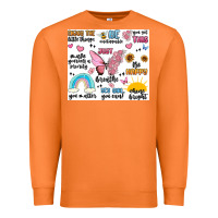 Carrot positive affirmations Premium Sweatshirt - MaliasSmallBusiness