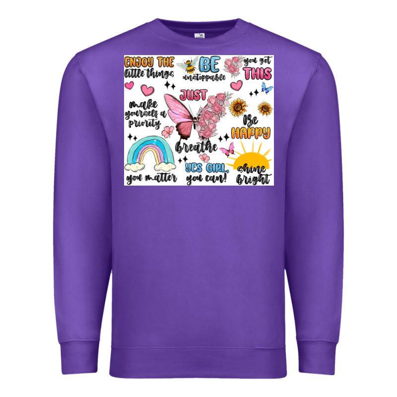 Positive Affirmations Premium Sweatshirt by MaliasSmallBusiness | Teevron
