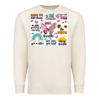 Sandshell positive affirmations Premium Sweatshirt - MaliasSmallBusiness