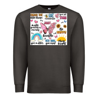 Smoke positive affirmations Premium Sweatshirt - MaliasSmallBusiness