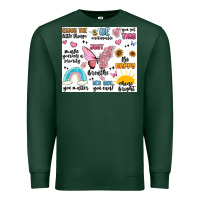 Sports Green positive affirmations Premium Sweatshirt - MaliasSmallBusiness