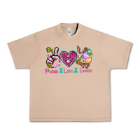 Burro Peace Love Easter Urban Heavy Tee - Neo Western