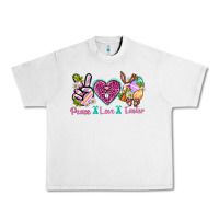 Lunar Rock Peace Love Easter Urban Heavy Tee - Neo Western