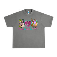 Tornado Peace Love Easter Urban Heavy Tee - Neo Western