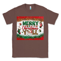Chestnut merry christmas y'all tumbler Classic Tee - BundleAndBundleShop